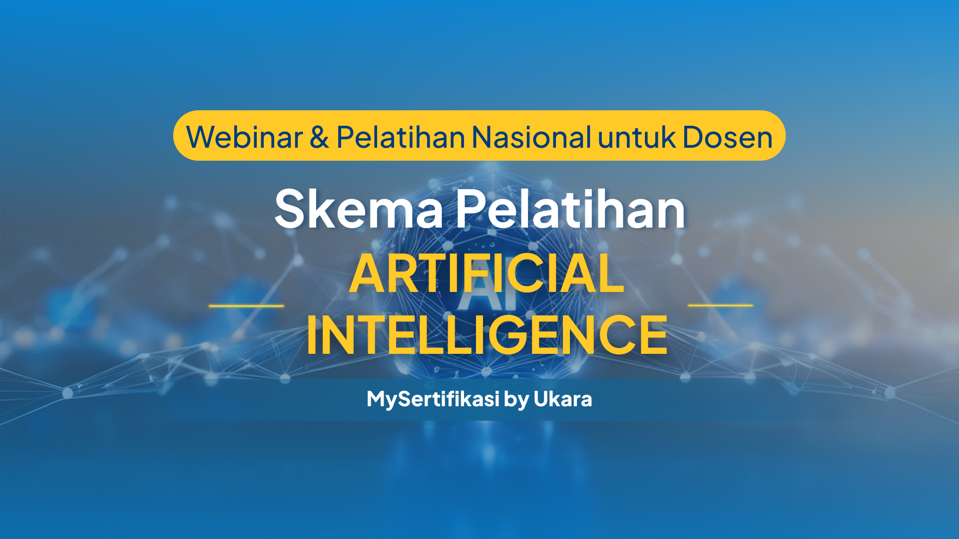 Pelatihan Dosen Bidang Artificial Intelligence